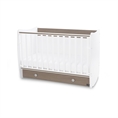 Bed DREAM NEW 60x120 white+coffee Bed DREAM NEW 60x120 white /swinging function/